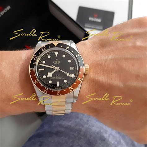 tudor gmt oro acciaio|who owns tudor gmt.